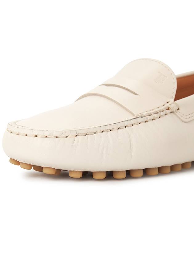 Gommino Driving Shoes Off White - TOD'S - BALAAN 8