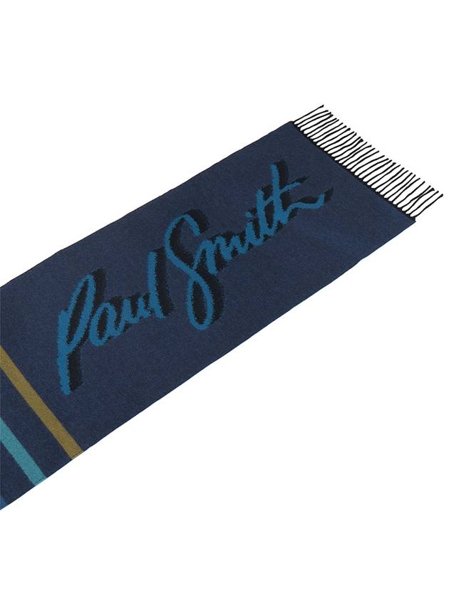 Logo Muffler Blue - PAUL SMITH - BALAAN 7