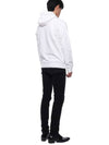 Wappen Patch Cotton Fleece Hoodie White - STONE ISLAND - BALAAN 7