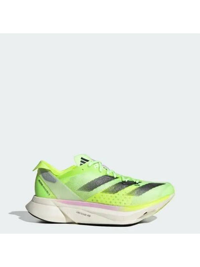 Adizero Adios Pro 3 Low Top Sneakers Lucid Lemon - ADIDAS - BALAAN 2