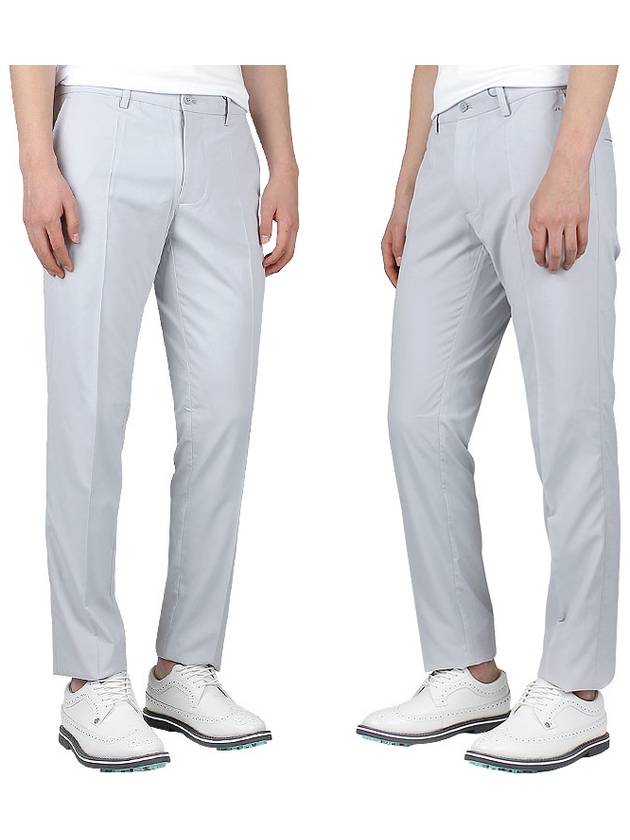 Men's Elope Straight Pants Grey - J.LINDEBERG - BALAAN 4