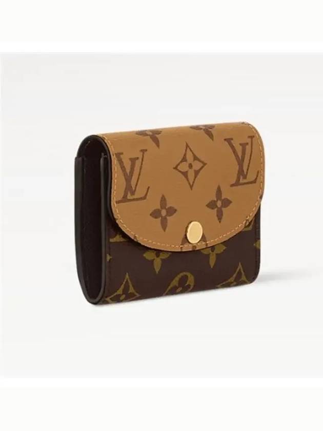 Rosalie Monogram Reverse Coin Purse Brown - LOUIS VUITTON - BALAAN 3