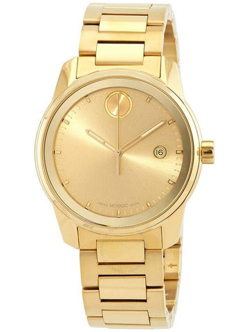 Movado Bold Verso Quartz Gold Dial Men's Watch 3600861 - MOVADO - BALAAN 1