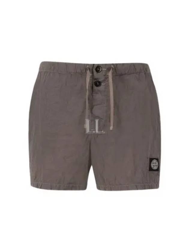 Swimming Nylon Trunk Shorts Grey - STONE ISLAND - BALAAN 2