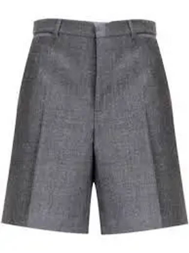 Wool Shorts Grey - GUCCI - BALAAN 2