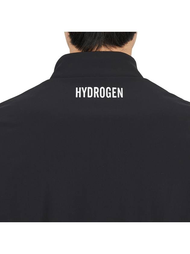 Men's Winter Zip-Up Jacket Black - HYDROGEN - BALAAN 10