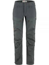 Women's Keb Trousers Regular Basalt - FJALL RAVEN - BALAAN 2