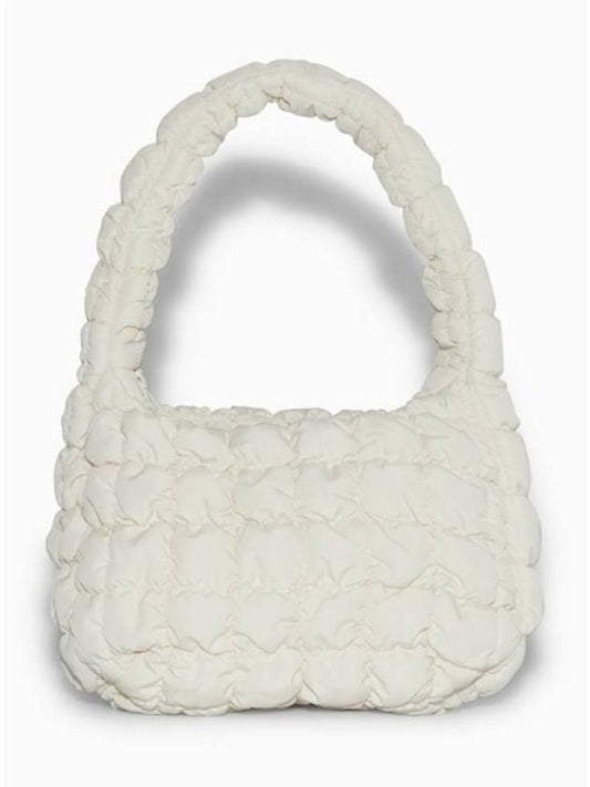 Quilted Mini Shoulder Bag Cream - COS - BALAAN 2