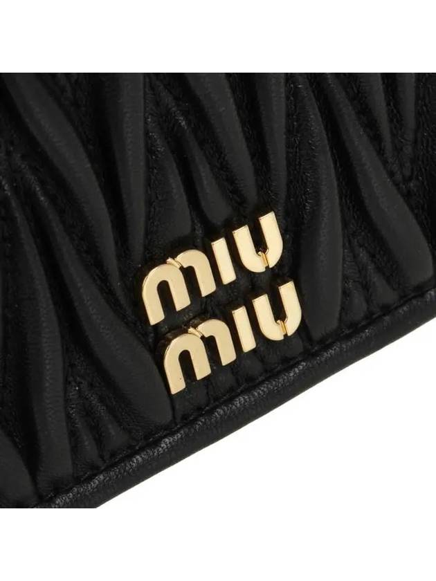 Materasse Nappa Clutch Bag Black - MIU MIU - BALAAN 6