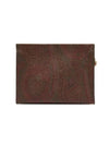 Paisley Print Clutch Bag Brown - ETRO - BALAAN 5