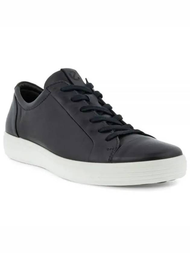 Soft 7 M Low Top Sneakers Black - ECCO - BALAAN 2