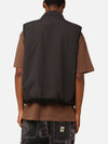 AU Australia 8BALL SHERPA Reversible Vest ST0M0475 Black MENS M L XL - STUSSY - BALAAN 4