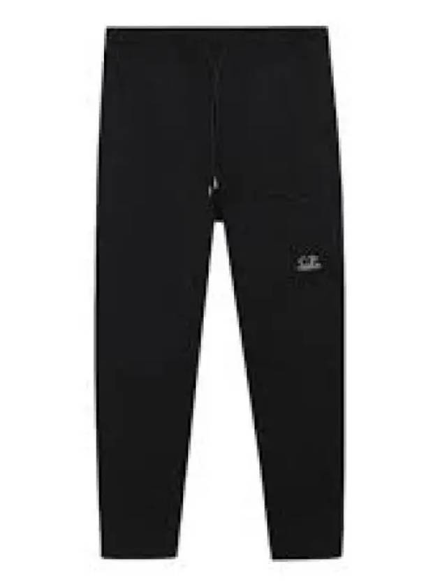 13CMSP058A 005086W 999 DIAGONAL RAISED FLEECE logo embroidery tapered training pants - CP COMPANY - BALAAN 2