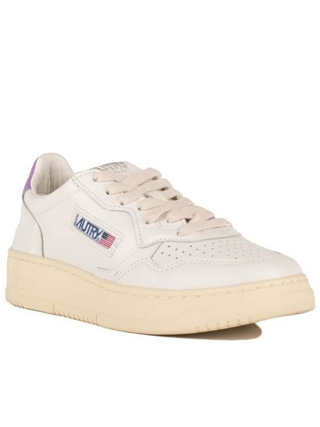 Medalist Lila Tab Low Top Sneakers White - AUTRY - BALAAN 4