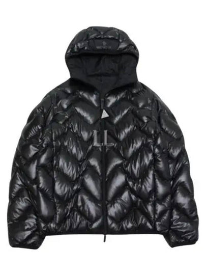 Laverq Hooded Short Padding Black - MONCLER - BALAAN 2