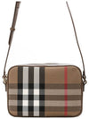 Checked Leather Camera Cross Bag Brown - BURBERRY - BALAAN 2