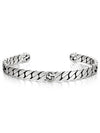 Interlocking G Cuff Bracelet Silver YBA661526001 - GUCCI - BALAAN.