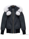 Women's Original Debbie Bomber Jacket Granite - MOOSE KNUCKLES - BALAAN 4