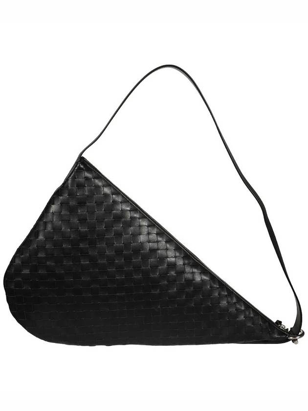 Intrecciato Virgule Cross Bag Black - BOTTEGA VENETA - BALAAN 3