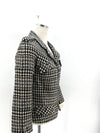 tweed zip up jacket - CHANEL - BALAAN 4