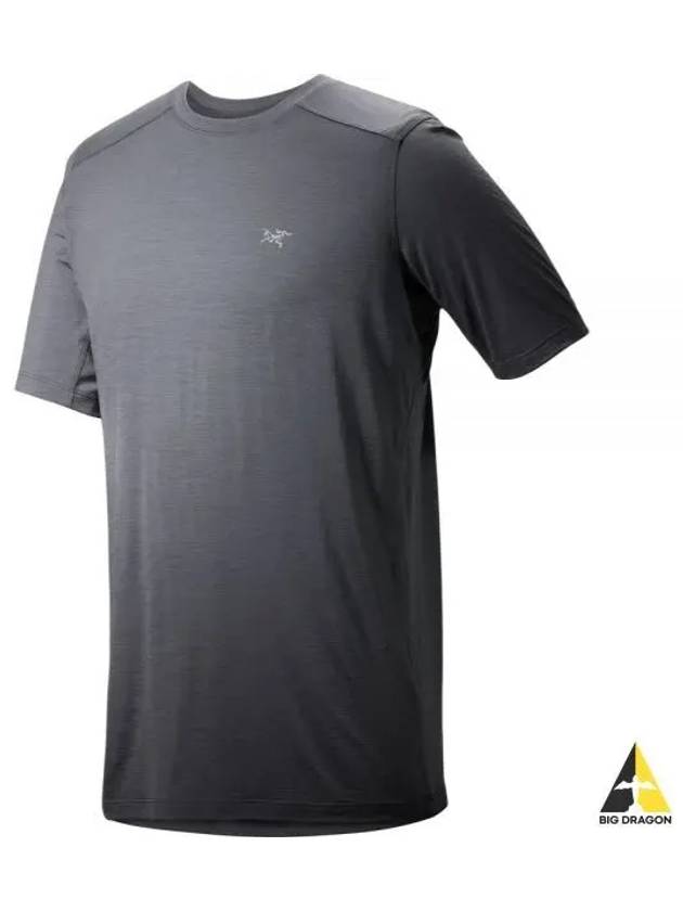 Ionia Merino Wool Short Sleeve T-Shirt Black - ARC'TERYX - BALAAN 2