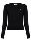 Bea Jumper Knit Top Black - VIVIENNE WESTWOOD - BALAAN 2