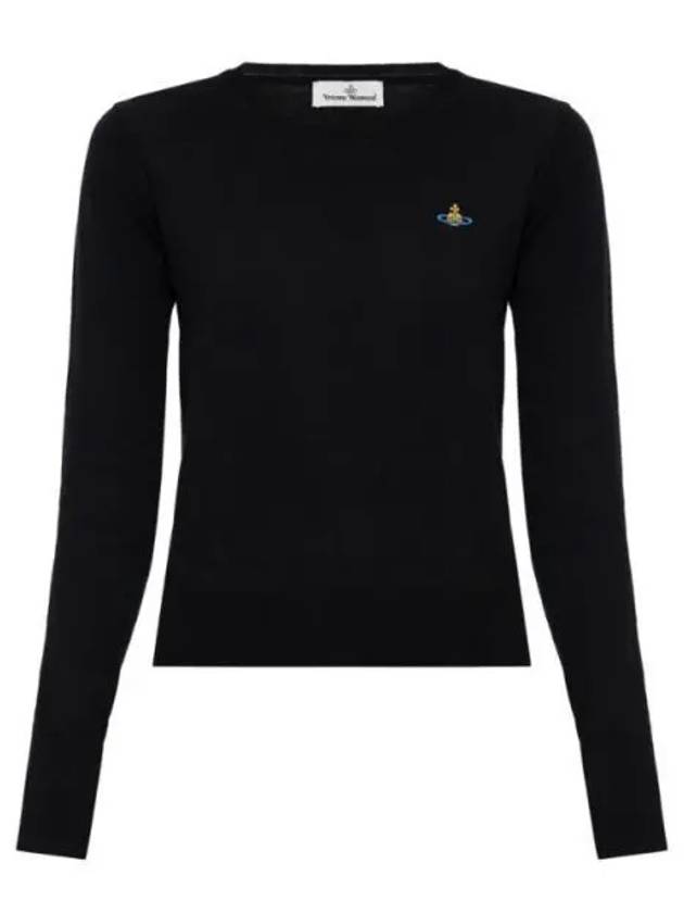 Bea Jumper Knit Top Black - VIVIENNE WESTWOOD - BALAAN 2