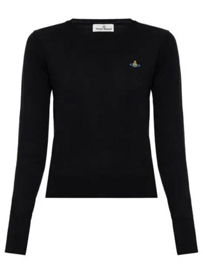 Bea Jumper Knit Top Black - VIVIENNE WESTWOOD - BALAAN 2