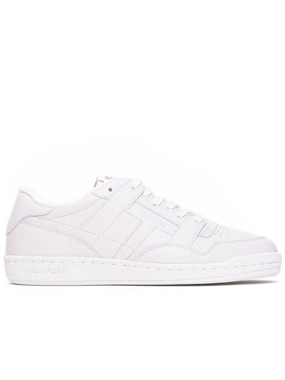 Leather Sneakers Low Top Sneakers White - TOM FORD - BALAAN 2