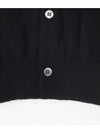 Women's Cardigan Black Heart Knit Cardigan Black AZ N023 051 1 P1N0231 - COMME DES GARCONS PLAY - BALAAN 6