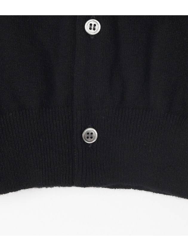 Women's Cardigan Black Heart Knit Cardigan Black AZ N023 051 1 P1N0231 - COMME DES GARCONS PLAY - BALAAN 6