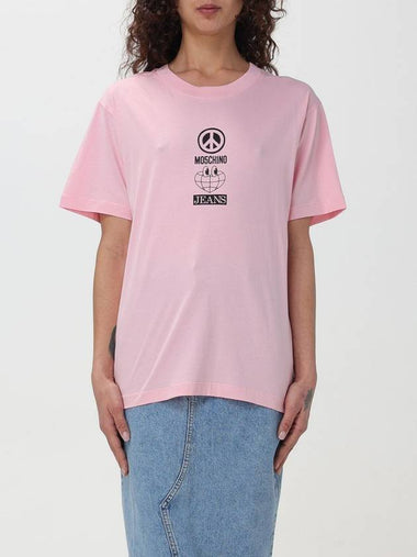 T-shirt Moschino Jeans con logo - MOSCHINO - BALAAN 1