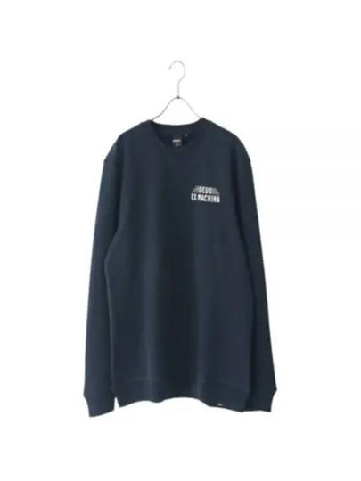 Fender Crew Neck Sweatshirt Navy - DEUS EX MACHINA - BALAAN 2