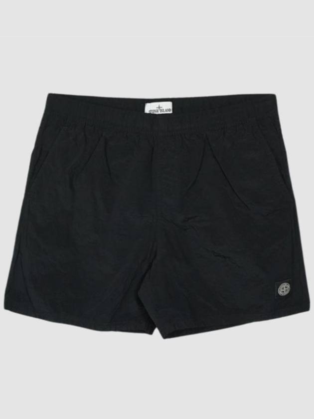 Nylon Metal Econyl Swim Shorts Black - STONE ISLAND - BALAAN 3