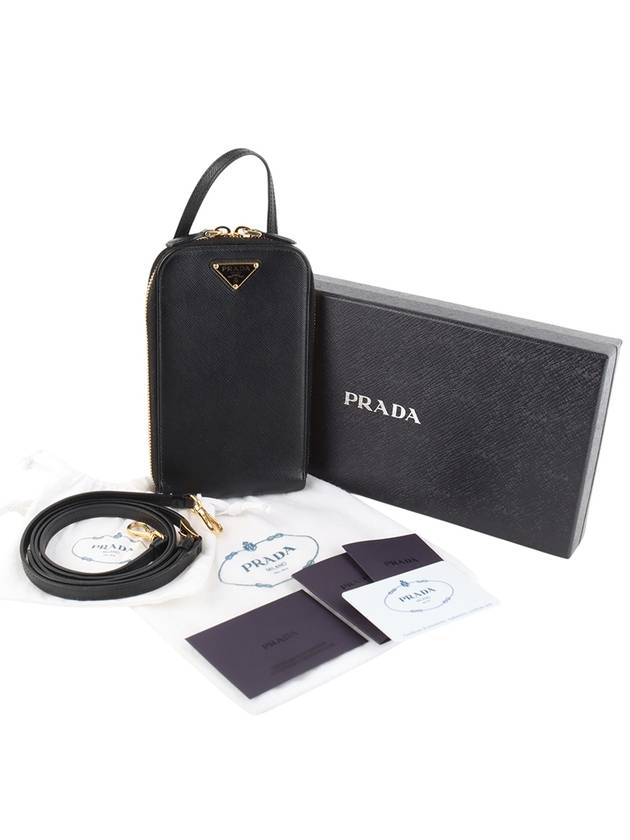 1BP027 Saffiano mini phone case cross bag department store warranty 34121 - PRADA - BALAAN 8