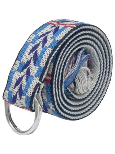 Fringe jacquard belt royal blue - ISABEL MARANT - BALAAN 1