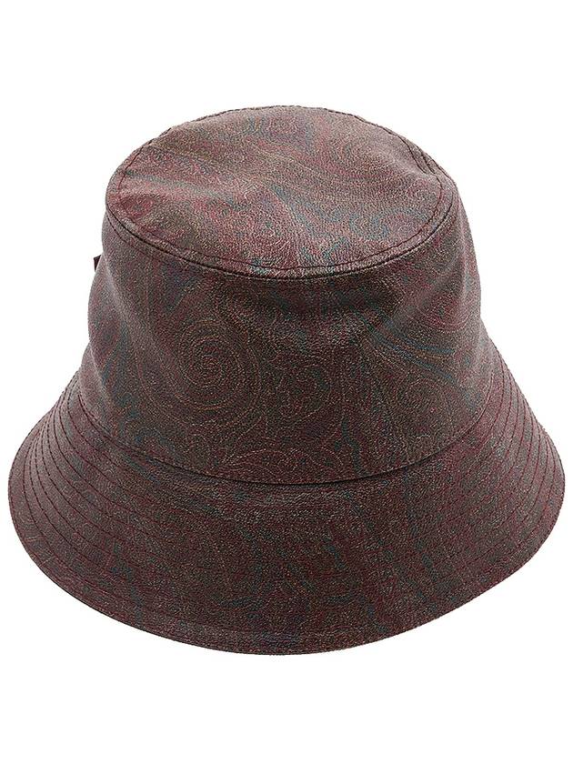 Paisley Bucket Hat Brown - ETRO - BALAAN 4