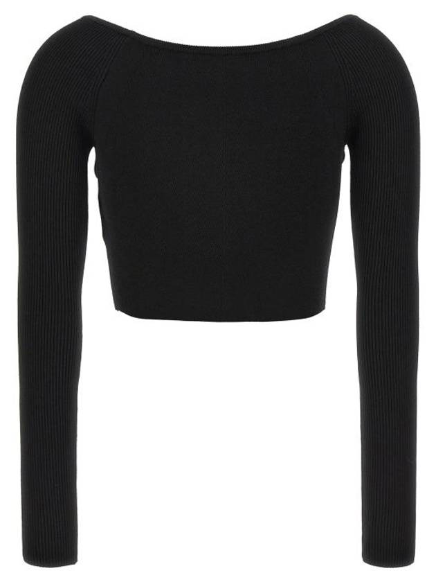 M-Vera-LS Long Sleeve T-Shirt Black - DIESEL - BALAAN 3