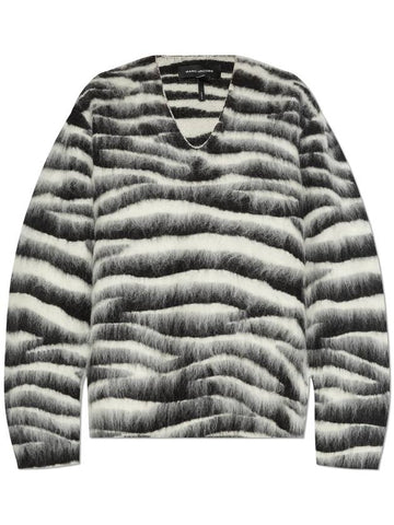 Marc Jacobs Wool Sweater, Women's, Grey - MARC JACOBS - BALAAN 1