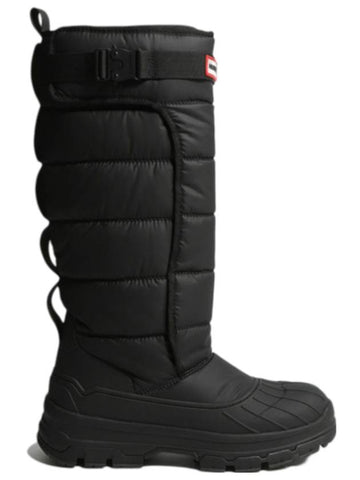 Intrepid Tall Buckle Snow Winter Boots Black - HUNTER - BALAAN 1