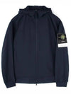 Soft Shell Technology Wappen Patch Track Jacket Navy - STONE ISLAND - BALAAN 2