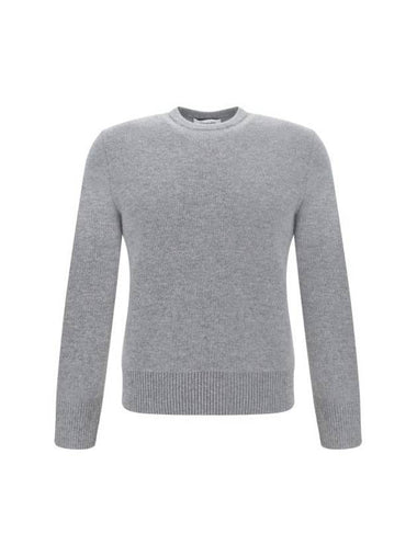 Arm Band Merino Wool Pique Knit Top Grey - THOM BROWNE - BALAAN 1