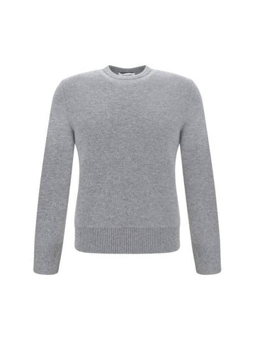 Arm Band Merino Wool Pique Knit Top Grey - THOM BROWNE - BALAAN 1