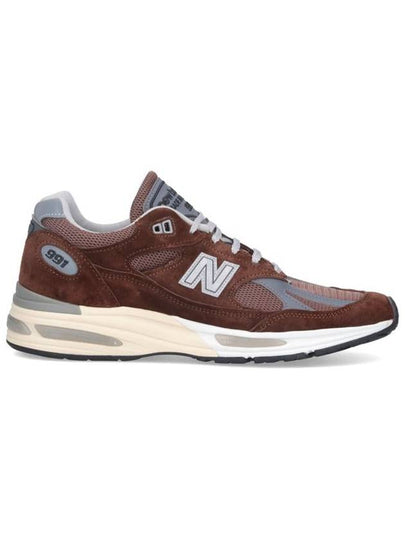 991V2 Low-Top Sneakers Brown - NEW BALANCE - BALAAN 2