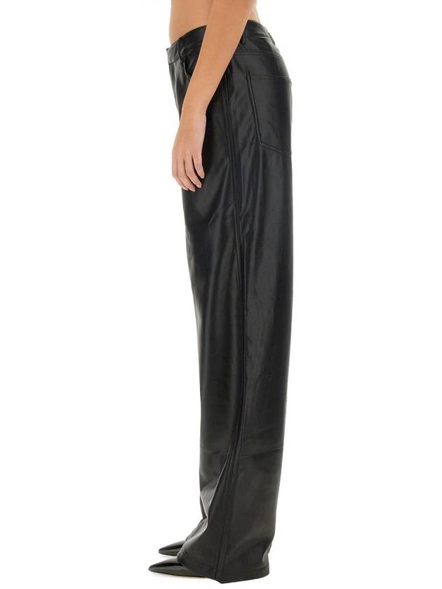 Rotate Birger Christensen Faux Leather Pants - ROTATE - BALAAN 4