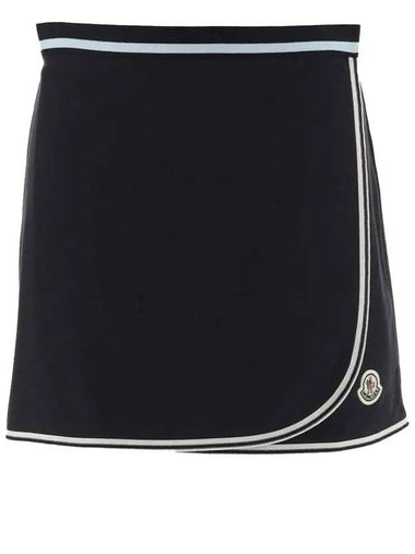 LOGO GONNA MINI Wrap Skirt - MONCLER - BALAAN 1