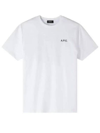 Wave Short Sleeve T-Shirt White - A.P.C. - BALAAN 2