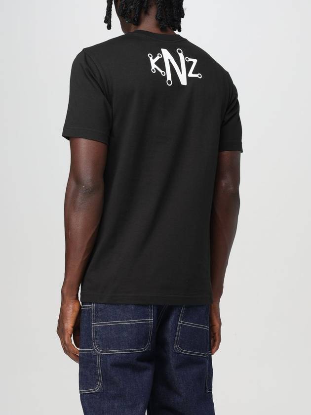 T-shirt stampata in cotone biologico Kenzo - KENZO - BALAAN 3