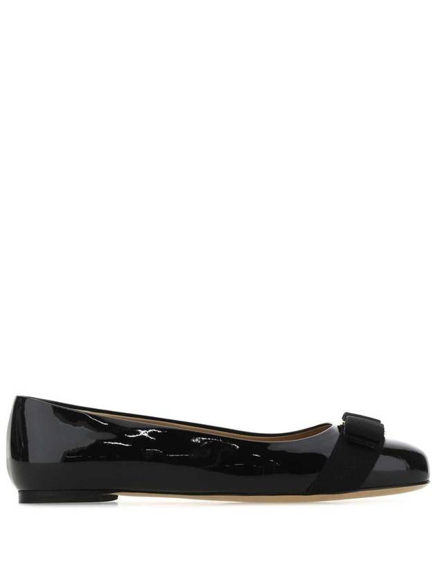 Women’s Varina Bellet Flats Black - SALVATORE FERRAGAMO - BALAAN 2