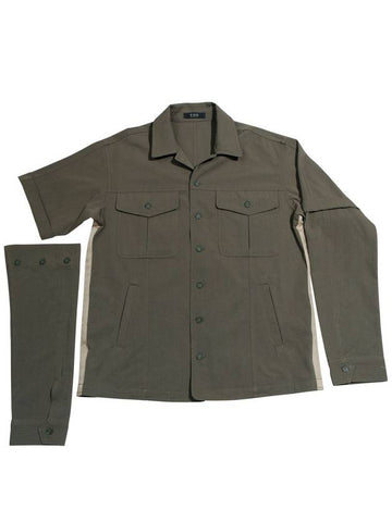 Jungle Separate Work Jacket Khaki MJK1370 - IFELSE - BALAAN 1